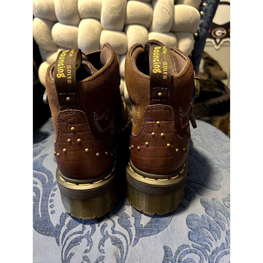 Dr Martens Brown Devon GA Gothic Americana size 7/EU 38 - Picture 5 of 7